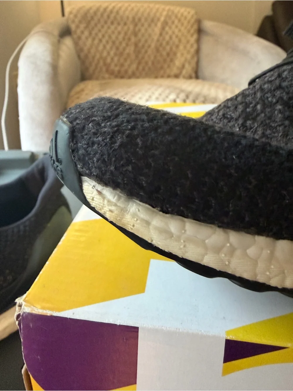 Black Core Adidas Ultraboost 2.0 (2016) BB3909 Size 13